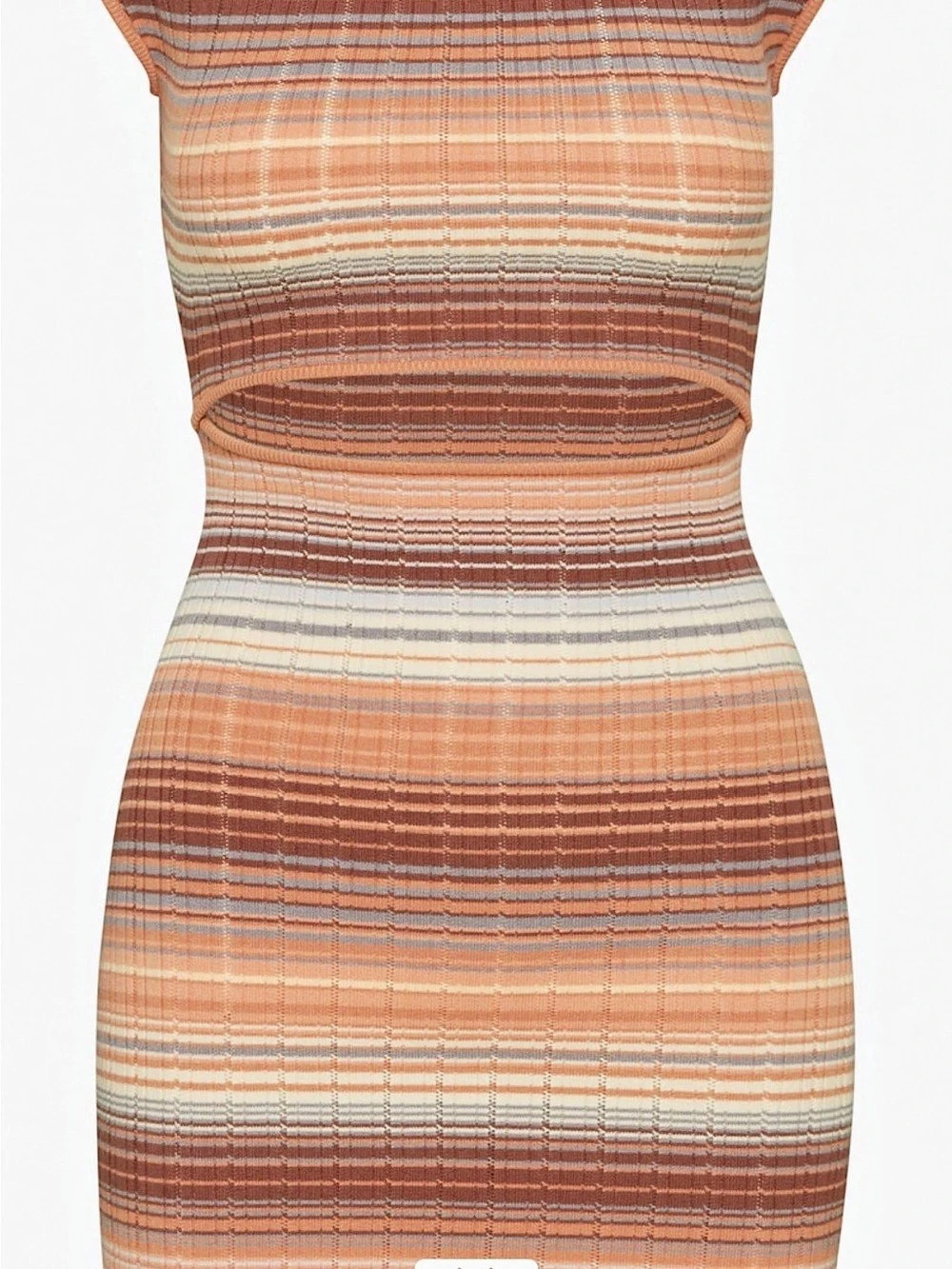 Wilfred Striped Cutout Dress
